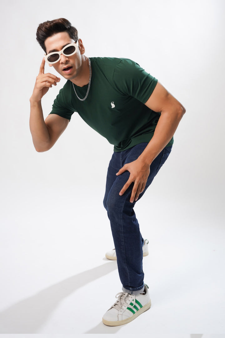 Modesto Green Organic Cotton T-Shirt for men, photo 6
