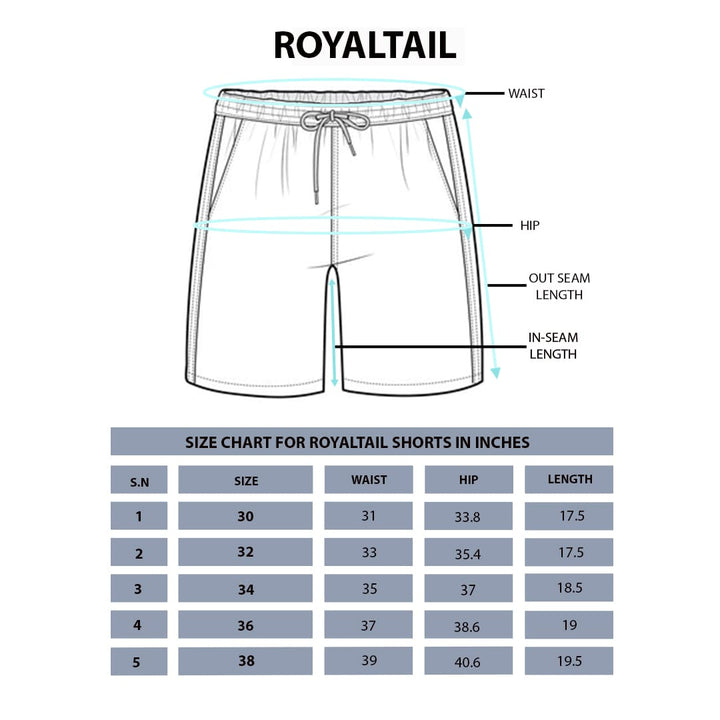 Florecent Navy Blue Premium Cotton Shorts