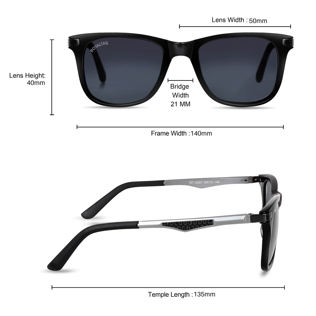 royaltail sunglasses square rt helmatta black