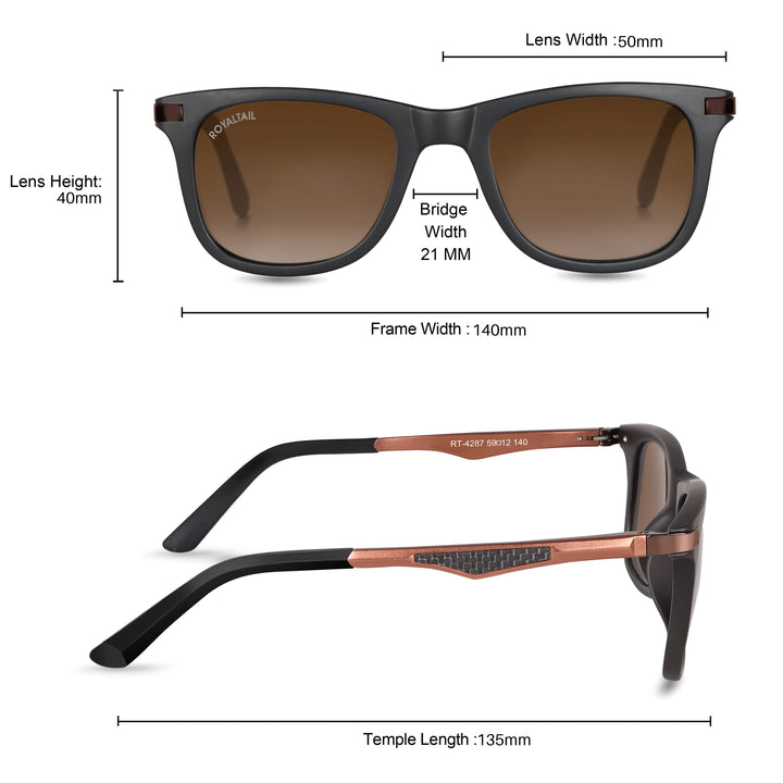 royaltail sunglasses square rt helmatta brown