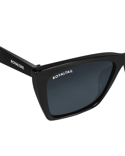 Cat-Eyes Black UV Protected Sunglasses RT046