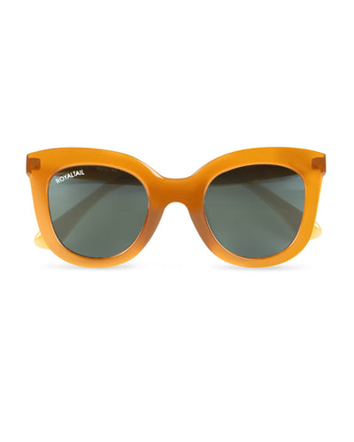 Squared Orange UV Protected Oval Sunglasses RT051