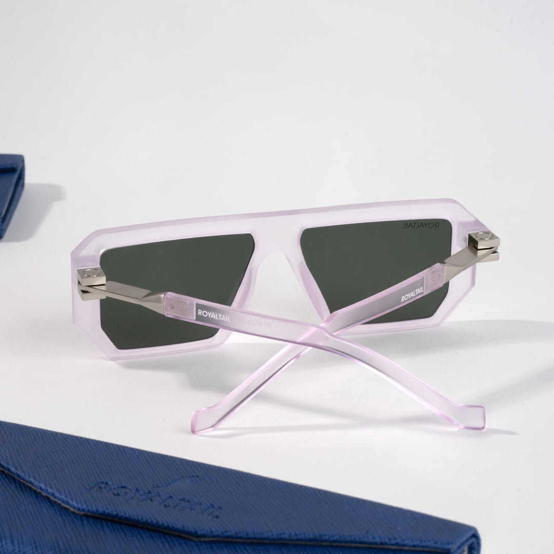 Rectangle Purple Professor Trump Sunglasses For Men And Women