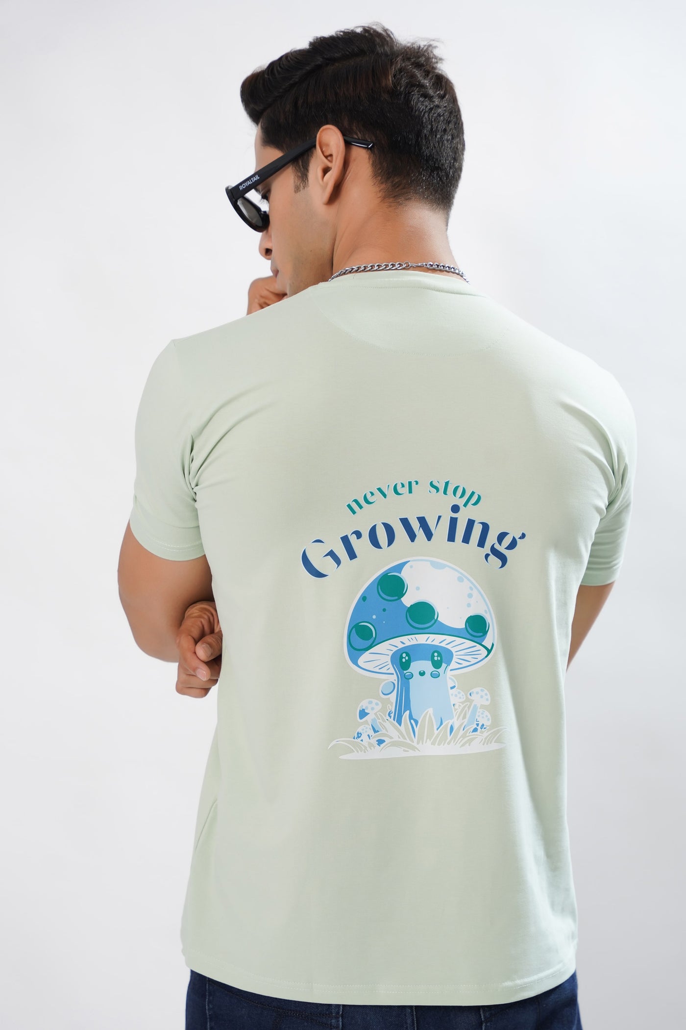 GULF STREAM GREEN PREMIUM ORGANIC SUPER SOFT COTTON T-SHIRT