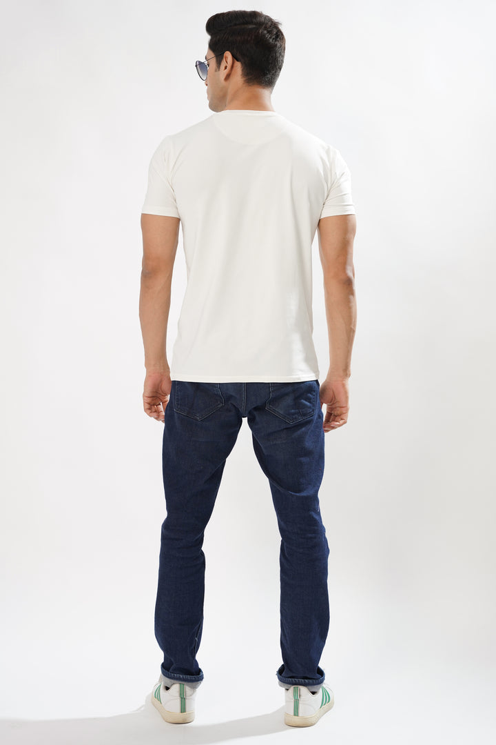 Laredo Bright White Premium Organic Super Soft Cotton T-shirt