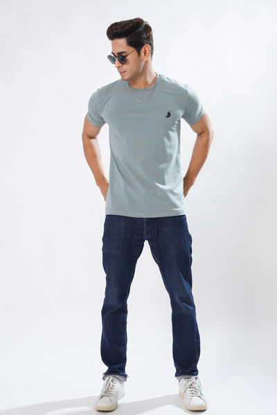 SEE THE REALITY GREY  PREMIUM ORGANIC SUPER SOFT COTTON T-SHIRT