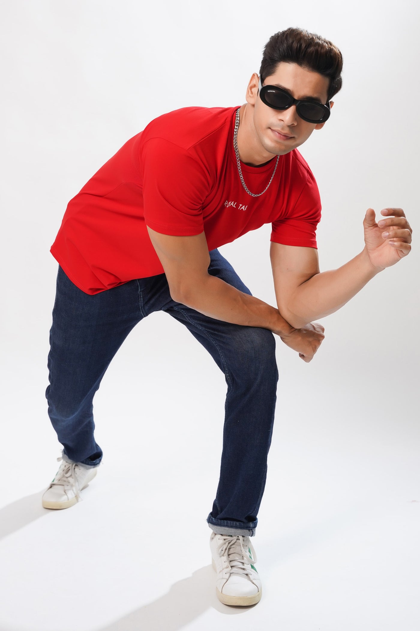 SCARLET RED PREMIUM ORGANIC SUPER SOFT COTTON T-SHIRT