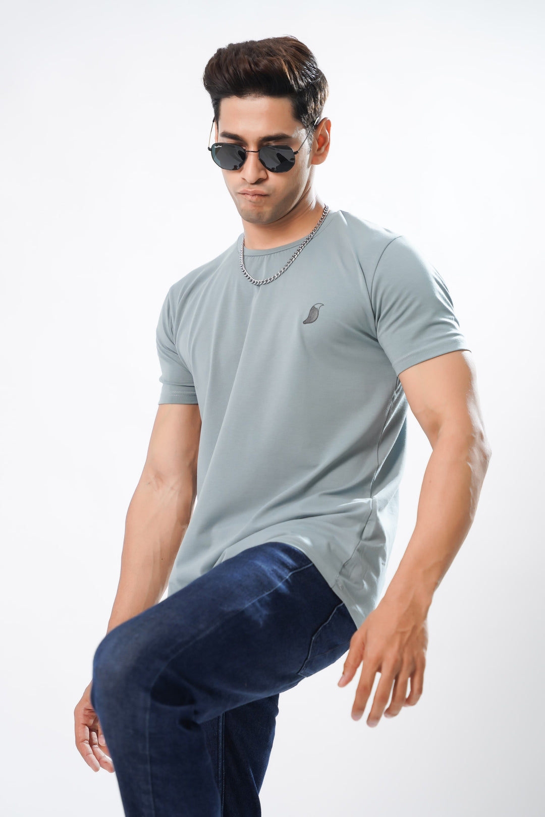 See The Reality Grey Graphic Cotton T-Shirt for men – ROYALTAIL