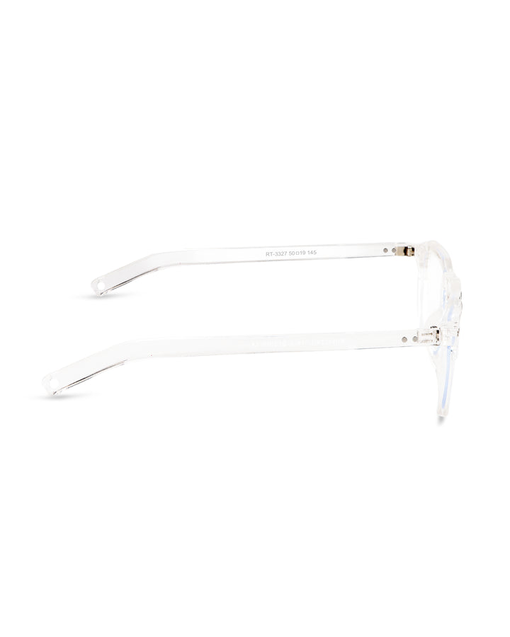 Clear square glasses with clear lenses, photo 5