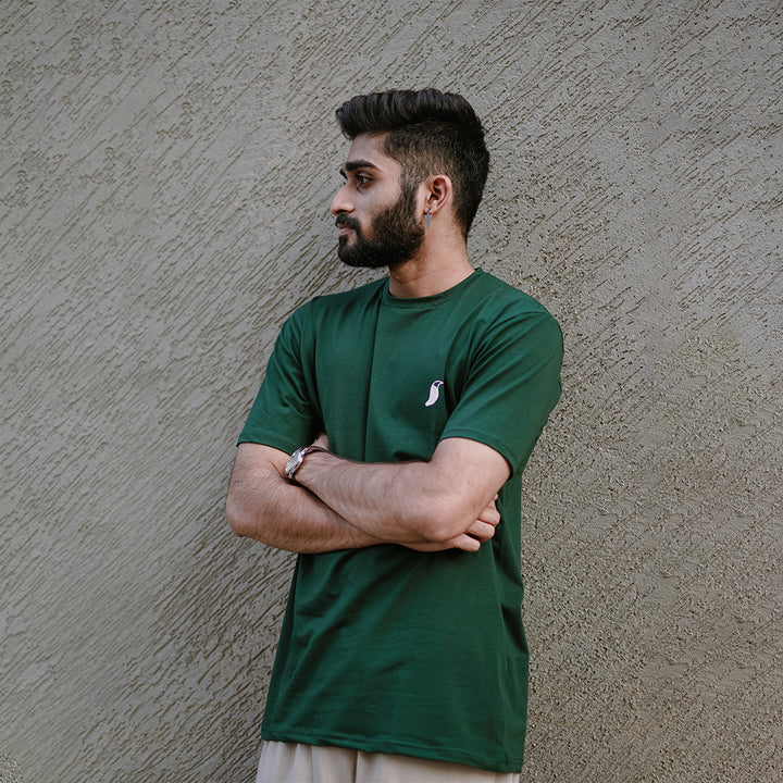 Modesto Green Organic Cotton T-Shirt by ROYALTAIL